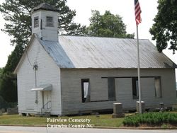 Fairview (Houcks Chapel Baptist Church) Cemetery 